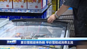 夏日雪糕迎来热销 平价雪糕成消费主流