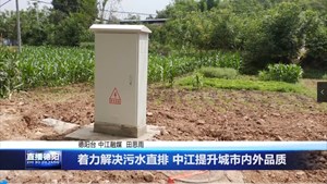 中江：着力解决污水直排 提升城市内外品质
