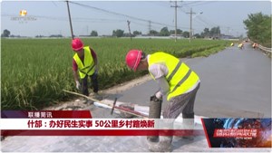 什邡：办好民生实事 50公里乡村路焕新