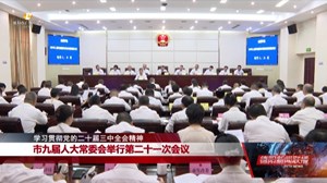 市九届人大常委会举行第二十一次会议