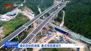 四川新闻联播丨锚定目标抓进度 重点项目建设忙