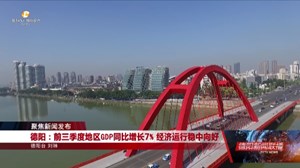德阳：前三季度地区GDP同比增长7% 经济运行稳中向好