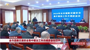 全市道路交通安全集中整治工作月调度会议召开