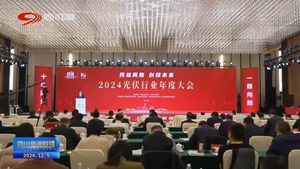 四川新闻联播丨聚“光”论道 2024光伏行业年度大会在宜宾开幕