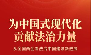 为中国式现代化贡献法治力量——从全国两会看法治中国建设新进展
