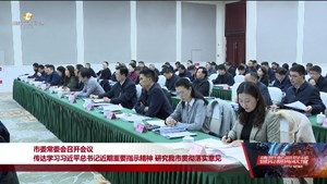 市委常委会召开会议 传达学习习近平总书记近期重要指示精神 研究我市贯彻落实意见