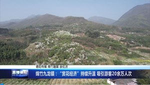 绵竹九龙镇：“赏花经济”持续升温 吸引游客20余万人次
