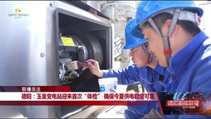 德阳：玉皇变电站迎来首次“体检” 确保今夏供电稳定可靠