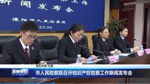 市人民检察院召开知识产权检察工作新闻发布会