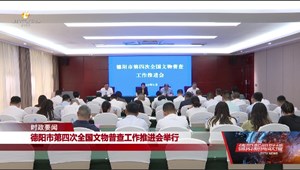 德阳市第四次全国文物普查工作推进会举行
