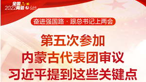奋进强国路·跟总书记上两会系列报道之一 第五次参加内蒙古代表团审议 习近平提到这些关键点